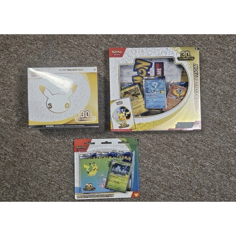 Pokemon 30th Celebration ETB/Poster Collection/Tech Sticker Collection-Exeggutor